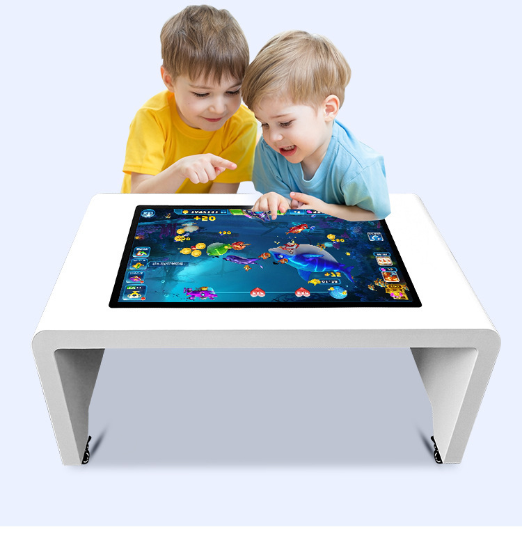 Interactive Touch Table With Wheels